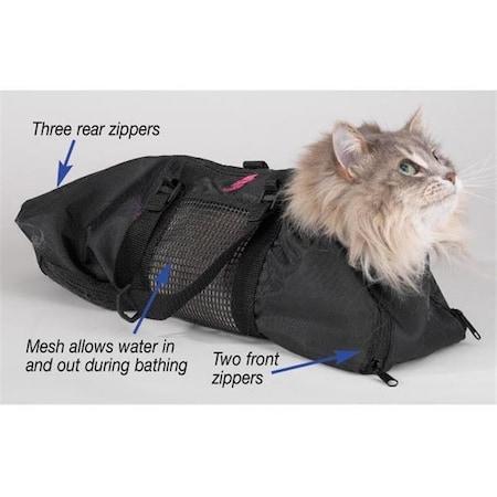 Petedge Top Performance Cat Grooming Bag Sm 17Lx9W In TP463 17